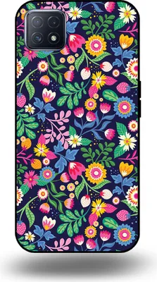 Zdjęcie produktu dla Smartphonica Etui na telefon pasujące do OPPO A53 5G / A72 5G / A73 5G z nadrukiem kwiatowym - Etui na tył z TPU w kwiatowy wzór