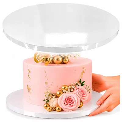 Obrázek produktu pro Brand4Cake Podložka pod dort bílá kulatá 25 cm 1.2 cm tlustá