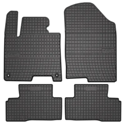 Immagine prodotto di Tappetini auto in gomma adatto per Kia Sportage V Hybryda (2021-, SUV) neri, set 4 pz, con fissaggi