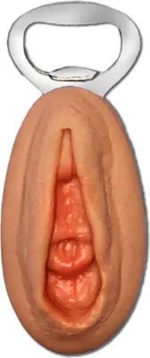 Produktbild von Ö ffner in Form einer Vagina, natü rlich