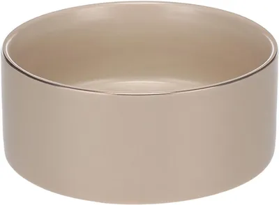 Produktbild von Flamingo Hundenapf Keramik 800ml rutschfest stilvoll beige für mittelgroße Hunde