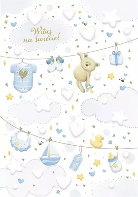 Immagine prodotto di Biglietto di auguri di compleanno in blu