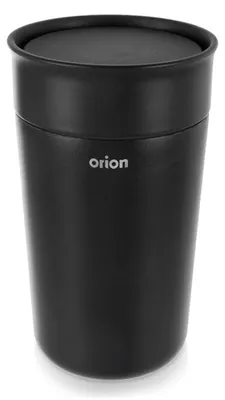 Immagine prodotto di Orion | Thermo Mug - 350 ml - 8,3x14 cm - Nero - Acciaio inox - con isolamento sottovuoto - Lavabile in lavastoviglie