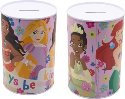 Produktbild von Disney Prinzessinnen Princess Kinder XL Spardose aus Weißblech 1000 ml