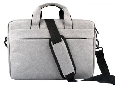 Produktbild von Mobigear Oxford Laptop-Umhängetasche, 15 - 16 Zoll, Laptoptasche - Grau