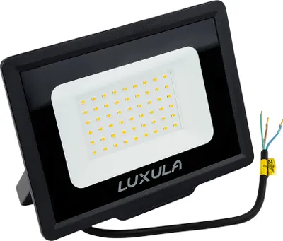 Produktbild von LUXULA LED-Fluter, EEK: F, 50W, 5000lm, 3000K, schwarz