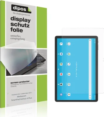 Immagine prodotto di 2x Pellicola Protettiva per Mediacom SmartPad Azimut 4 Plus Protezione Schermo Antiriflesso dipos