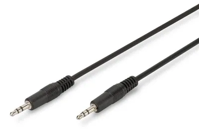 Zdjęcie produktu dla LogiLink 3.5mm - 3.5mm, 2m, 3.5mm, Męska, 3.5mm, Męska, 2 m, Czarny