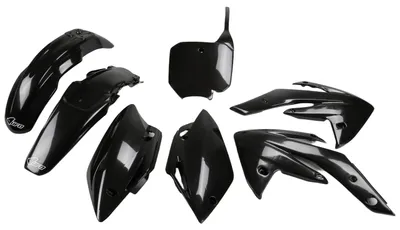 Produktbild von Ufo Honda Crf 150r 2007-2024 Hokit111-001 Plastikbausatz Schwarz  Schwarz One Size