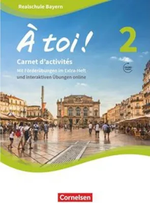 Produktbild von À toi Band 2 - Bayern - Carnet d'activités mit interaktiven Übungen auf scook.de