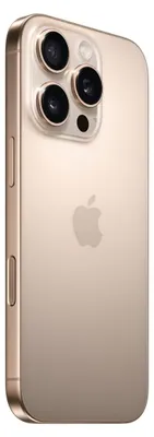 Produktbild von Apple iPhone 16 Pro , 16 cm (6.3"), 2622 x 1206 Pixel, 256 GB, 48 MP, iOS 18, Sand