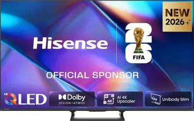 Obrázok produktu pre Hisense 55A7DS, 139,7 cm (55"), 3840 x 2160 px, DLED, Smart TV, Wi-Fi, Čierna