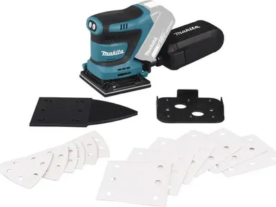 Image de Ponceuse vibrante MAKITA 112x102mm 18V - Sans batterie, ni chargeur - DBO480Z