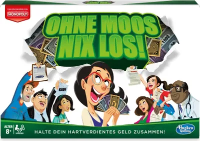 Produktbild von Hasbro Brettspiel Ohne Moos Nix Los