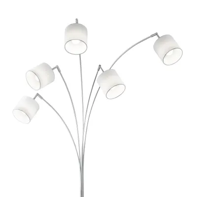 Zdjęcie produktu dla Lampa stojąca łukowa TOMMY srebrny RL R46330501