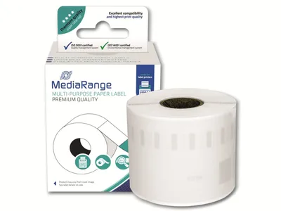 Productafbeelding van MediaRange MRDY99014 MediaRange Universal-Papieretiketten Dymo 54x101mm 220Stk.sw