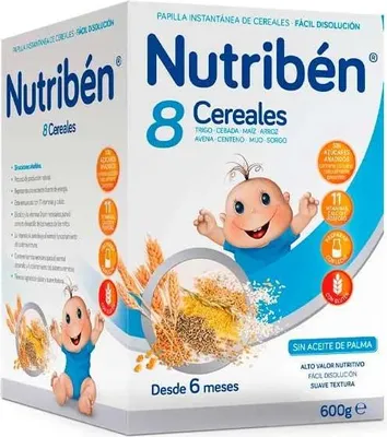 Produktbild von Nutribén Papilla 8 Getreide 600g