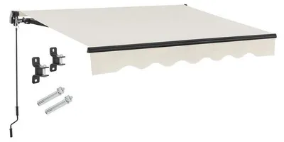 Zdjęcie produktu dla Markiza zewnętrzna 300 x 250 cm, beżowa, z regulacją