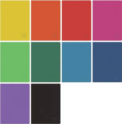 Zdjęcie produktu dla Zeszyt B5 96 kartek w kratkę Rainbow Mix