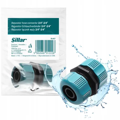 Immagine prodotto di Raccordo per tubo da giardino Reparator Sillar Adattatore riduzione tubo da 3/4
