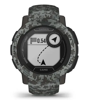 Zdjęcie produktu dla Garmin Instinct 2 Camo Edition 2,29 cm 0,9 cala MIP 45 mm Digital 176 x 176 Pixel GPS grafika satelitarna