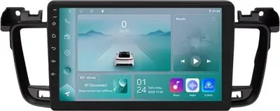 Immagine prodotto di Autoradio con Bluetooth e CarPlay per Peugeot 508 e 508SW (2011-2018) – Compatibile con Apple e Android – Impianto stereo con navigatore – Sistema di navigazione – 1 GB di RAM, 32 GB di memoria