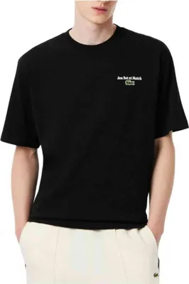 Image de Lacoste Th5950 Tee Shirt Couleur Noir