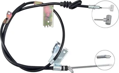 Produktbild von A.B.S. Handbremsseil Seilzug Feststellbremse für SUZUKI SWIFT III (MZ, EZ) Hinten Rechts K12028