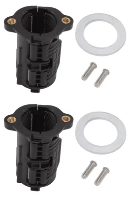 Immagine prodotto di 2 set di fissaggi rapidi per rubinetti, con base fissa, per lavelli da cucina, accessori per rubinetti