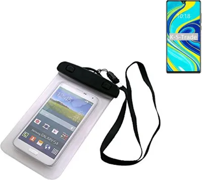 Produktbild von K-S-Trade Schutz Hülle Handy Hülle Kompatibel mit Cubot P40 Beach Bag wasserdicht 16cm x 10cm Schutzhülle Staub Sand Flachwasser Beachbag Case