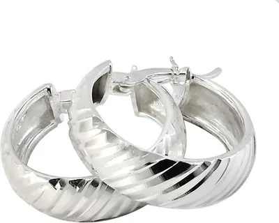 Produktbild von Glare862 Ohrringe aus 925er Sterling Silber, 20,3 mm Höhe, 20 mm Breite