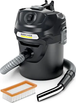 Imagen del producto de Kärcher AD 4 Premium 17 l  Sin bolsa Negro  Amarillo