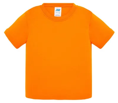 Produktbild von JHK - T-Shirt für Baby, Rundhalsausschnitt LT4360 (80) (Orange)
