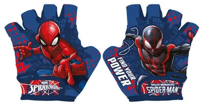 Produktbild von Spider-Man Kinder-Fahrradhandschuhe 15 cm