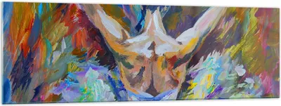 Produktbild von Bilder auf glas - Balletttänzer tanzen - 160x50cm - Glasbilder - Wandbilder - Kunstdruck - zum Aufhängen bereit - Wanddekoration aus Glas - Glas Bilder - Wandbild auf Glas - Einteilig - GAB160x50-3503