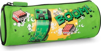 Produktbild von Minecraft Jolly School Federmäppchen Zylinder - 22 x 8 cm