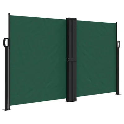Produktbild von Seitenmarkise Ausziehbar Dunkelgrün 140x1200 cm