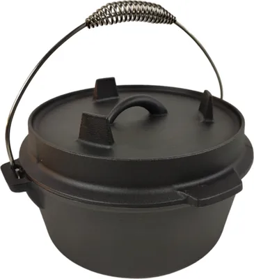 Produktbild von Dutch Oven Gusseisen 25x10cm 4,3 Liter Feuertopf