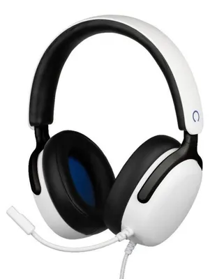 Obrázok produktu pre Konix 61889000086, Kábel, 20 - 20000 Hz, Hranie, Slúchadlá s mikrofónom, Čierna, Biela