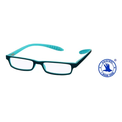 Produktbild von I NEED YOU Lesebrille HANGOVER Fun, blau, +1.00 dpt.
