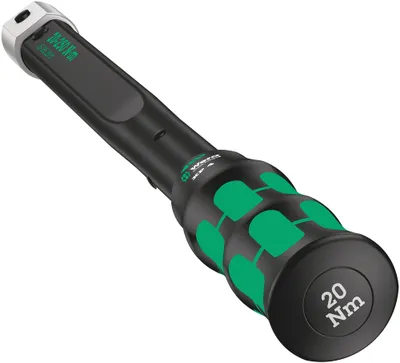 Produktbild von Wera CLICK-TORQUE XP 4, Klick-Drehmomentschlüssel, Nm, Mechanisch, 20 - 250 Nm, Schwarz, Grün, 457 mm