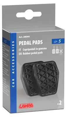 Immagine prodotto di Kit tappetini per pedali LAMPA, modello 28044, per FORD Kuga Mk2 (DM2)