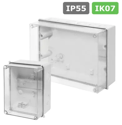 Produktbild von Schaltkasten Industriegehäuse IP55 mit oder ohne Hutschiene
