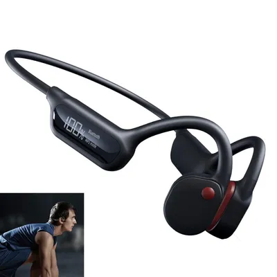 Produktbild von Schwimmkopfhörer Knochenleitung Open Ear Headset MP3-Player Eingebauter 32G-Speicher, Unterwasser Wasserdicht Stereo