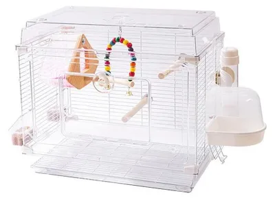 Produktbild von Papageienkäfig mit Acrylnetzen und leicht zu reinigen