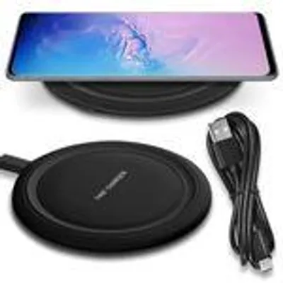 Produktbild von Wireless Charger Induktiv 15W für Samsung Galaxy S26 S25 S24 Schnell Ladegerät