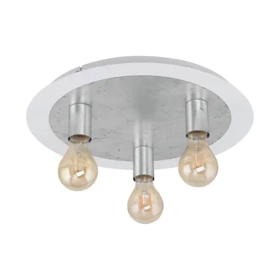 Obrázek produktu pro EGLO 97495, 3 žárovek, LED, E27, 320 lm, Stříbrná, Bílá