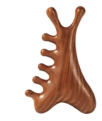 Produktbild von Holzkopfmassagegerät aus Sandelholz