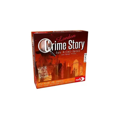 Zdjęcie produktu dla NOR01970 - Crime Story - Londyn, gra karciana, dla 1-6 graczy, w wieku 12+ (edycja DE)