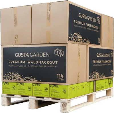 Produktbild von Hochbeetfüllung (1000 l) | Hochbeeterden von Gusta Garden